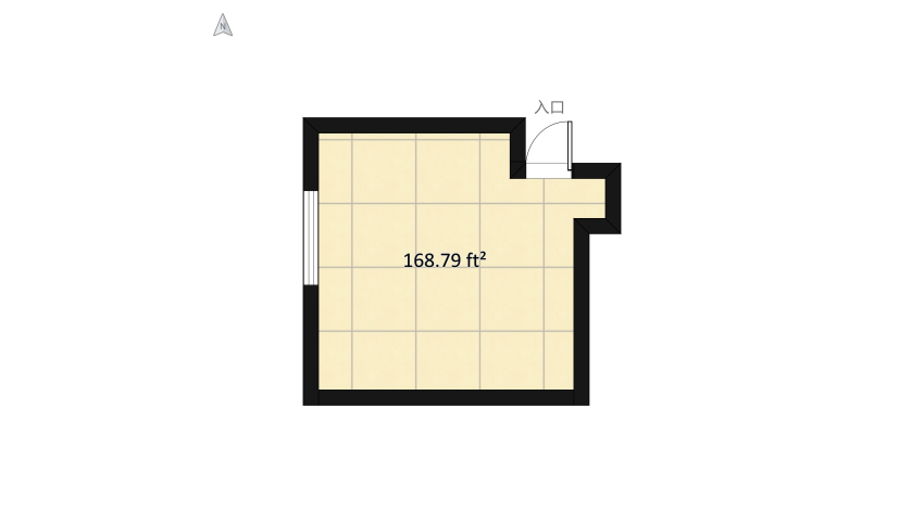 Pokój córeczki floor plan 17.46