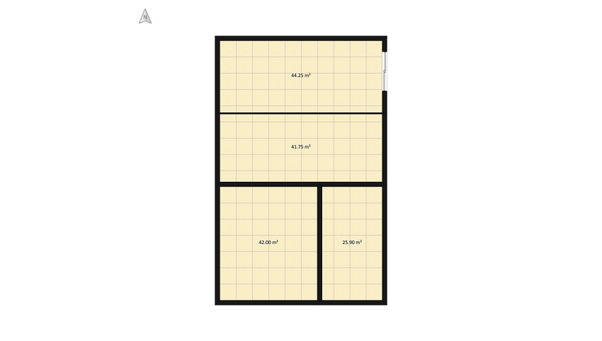 Casa esquina floor plan 167.89