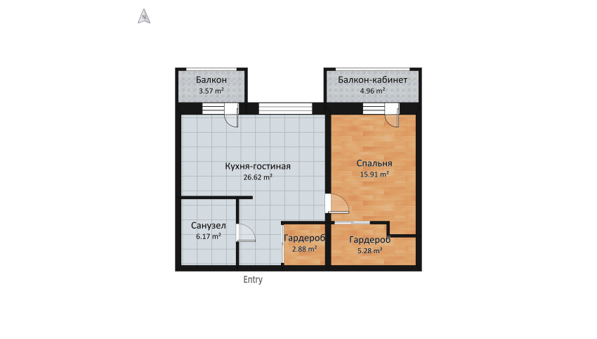 My First Project floor plan 76.04