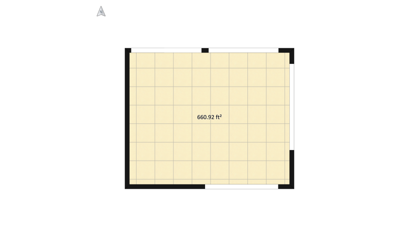 美式校園 8 Industrial Style Tall Single Room_copy floor plan 65.24