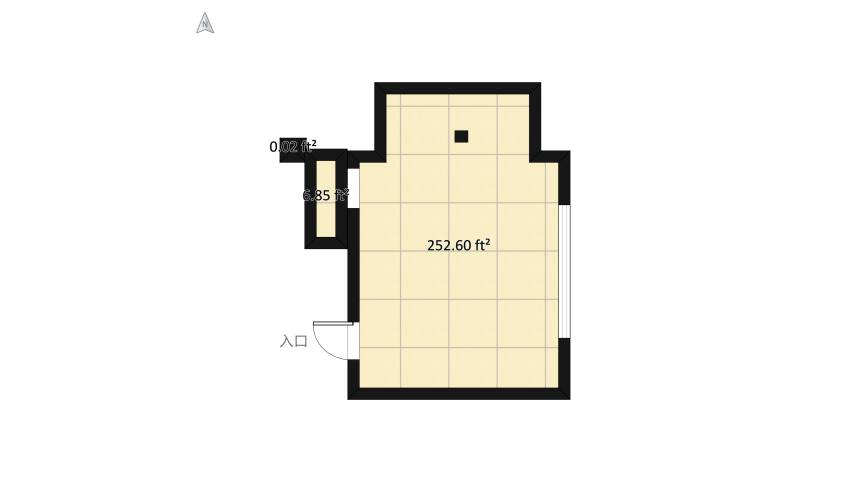Chambre colorée et funky (chambre de rêve) floor plan 27.23