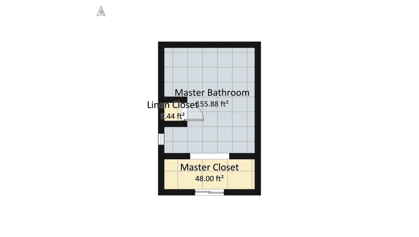 Barker Bathroom and WIC floor plan 23.26