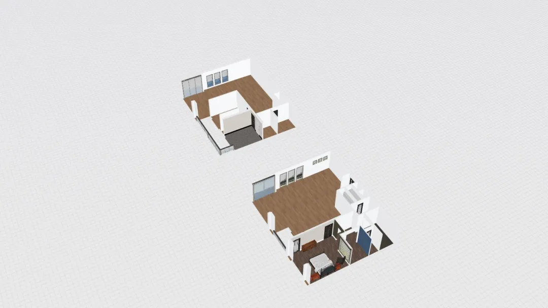Fun House 2 Plan 3d design renderings
