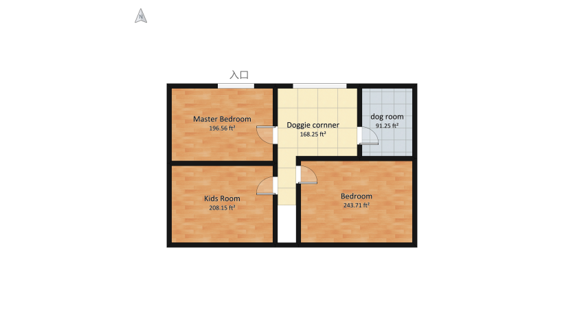 Kisa's Interior Design floor plan 5494.15