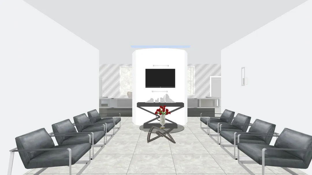consultorio medico 3d design renderings