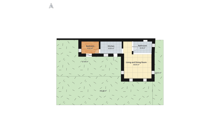 Small house floor plan 269.13