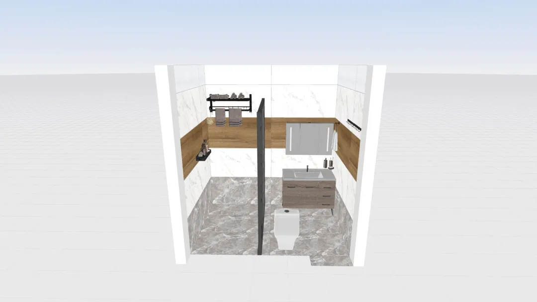 Bathroom v1_copy 3d design renderings