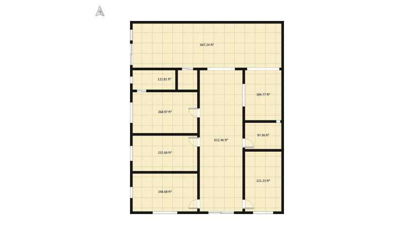 Casa da vovó floor plan 271.39