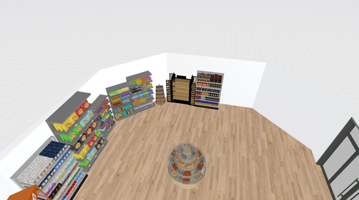 Rustic Store design ideas & pictures (83 sqm)Homestyler