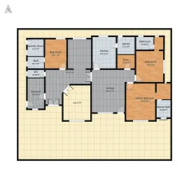 Professional interior design created with Homestyler 3D design software