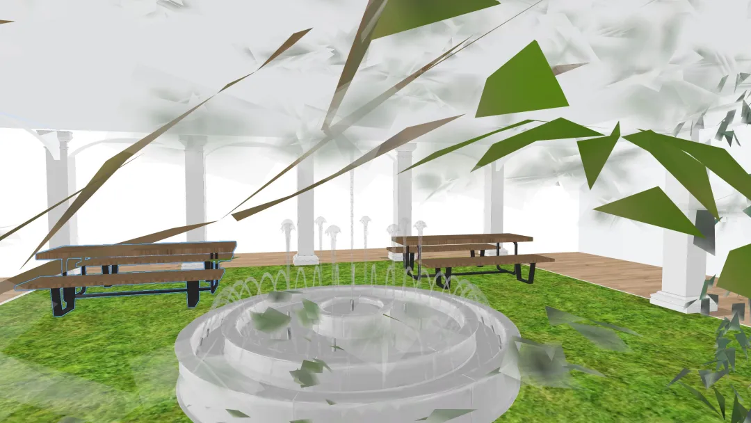 paisaje museo 3d design renderings