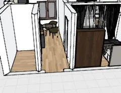 Mieszkanie Kasi 3d design renderings