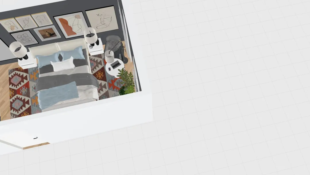 Проект Спальня АС 3d design renderings