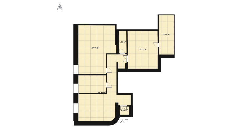 Антикафе floor plan 156.49