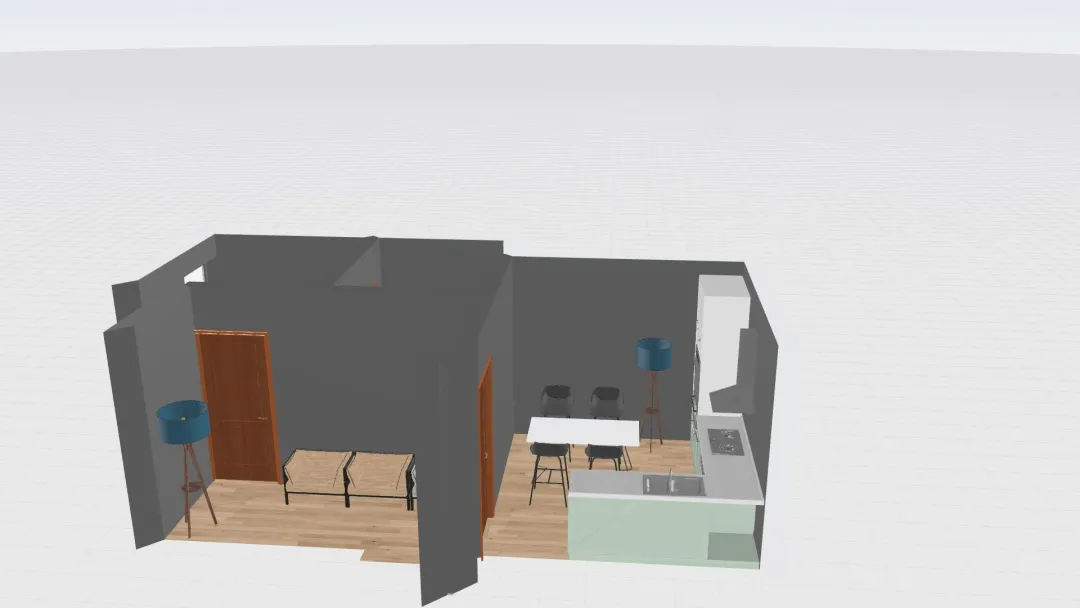 the small yeet house_copy 3d design renderings