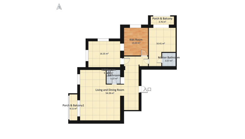 TMP Kitchen : КварцВинил пол floor plan 136.61