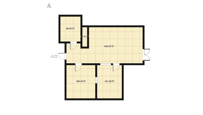 Cozy Saturday floor plan 86.03