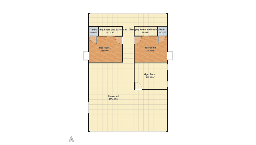 Dream House floor plan 434.93