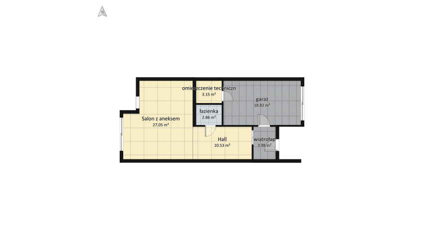 Parter - nowy dom floor plan 139.85