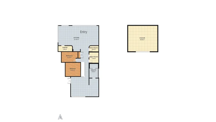 Carissa Young - Oak Park Residence floor plan 406.83