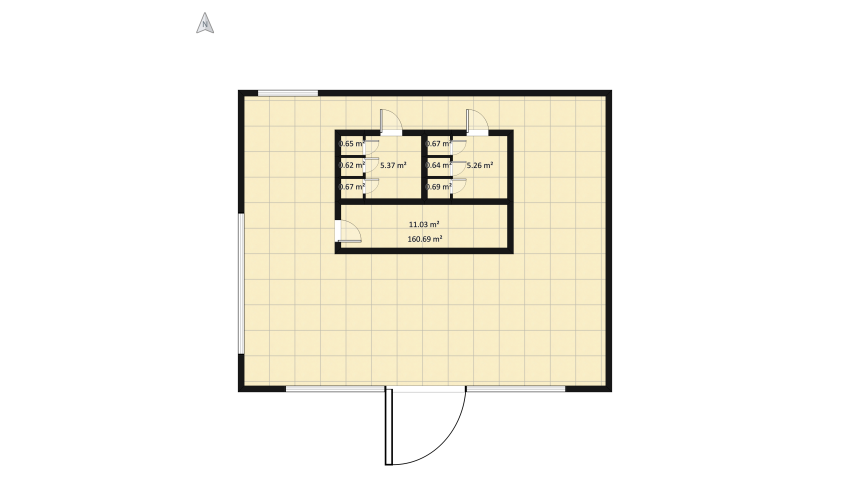 #CafeContest / Coffee House/ floor plan 305.47