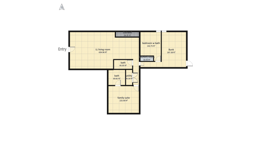 McBride - Lower Level 11/4 floor plan 268.91