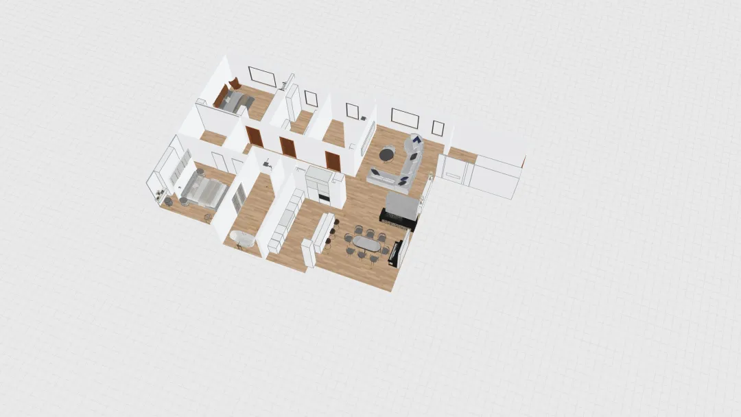 Copy of  клубный дом 3 3d design renderings