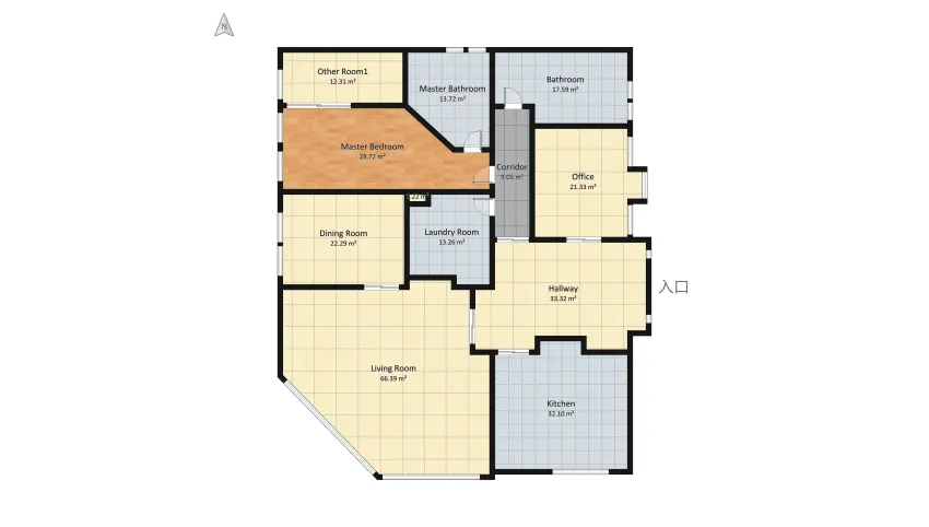 modern farmhouse floor plan 298.3