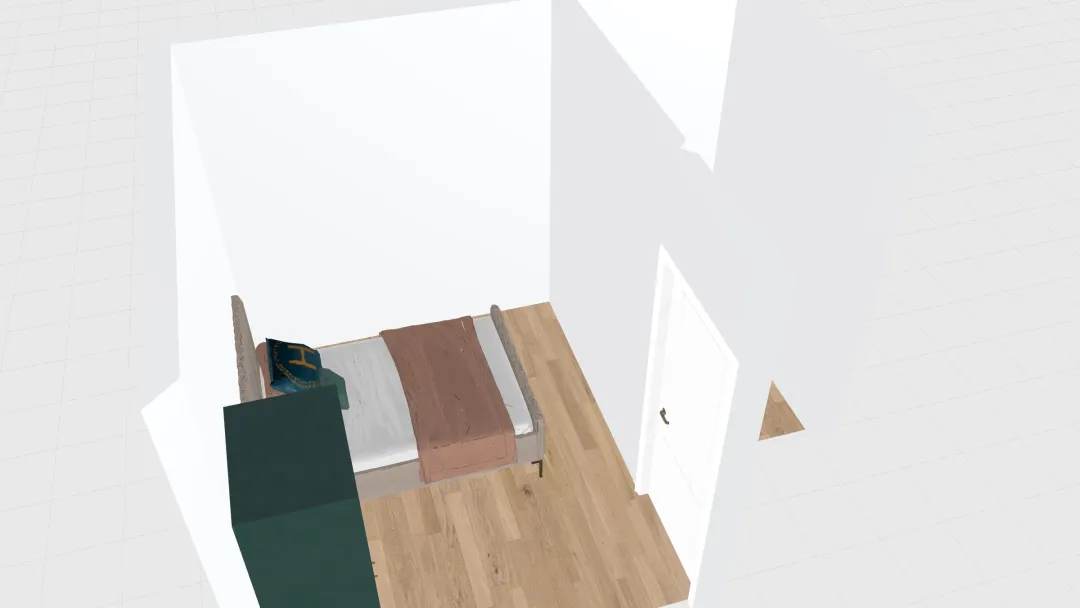 quarto casal casa MC 3d design renderings
