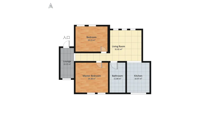 the new house layout plan floor plan 114.66