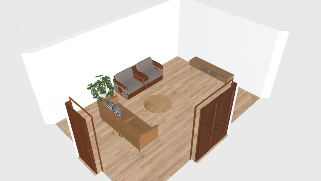client living room 3d design renderings