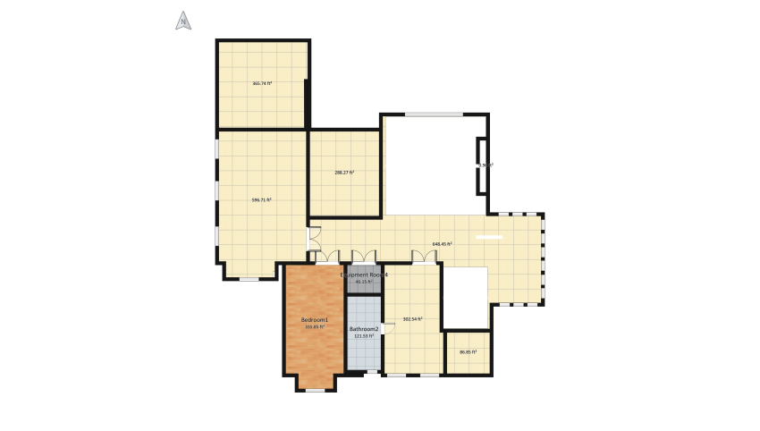 Kamry's Dream House floor plan 2298.7