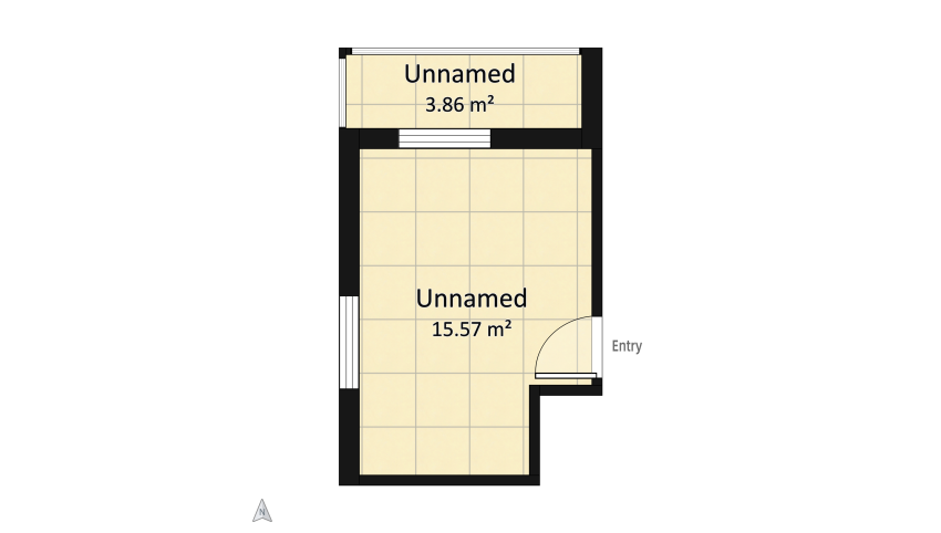 Проект однокомнатной квартиры в Москве floor plan 32.45