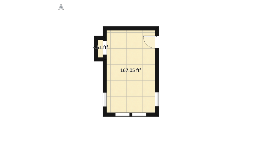 bedroom floor plan 17.96