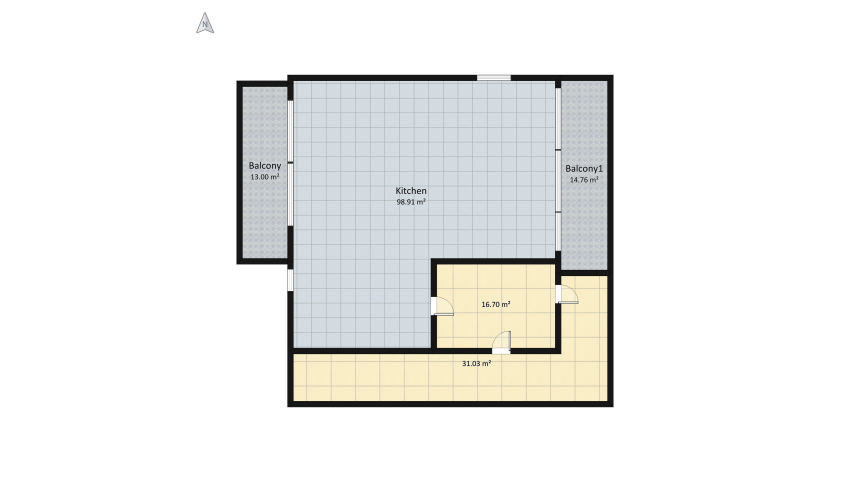#KitchenContest- The Heart of the House floor plan 190.67