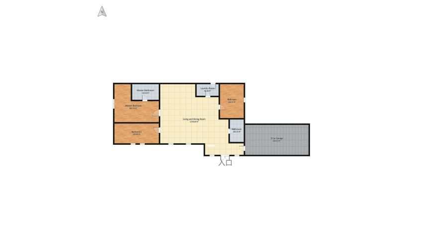 Arshita's house floor plan 581.78