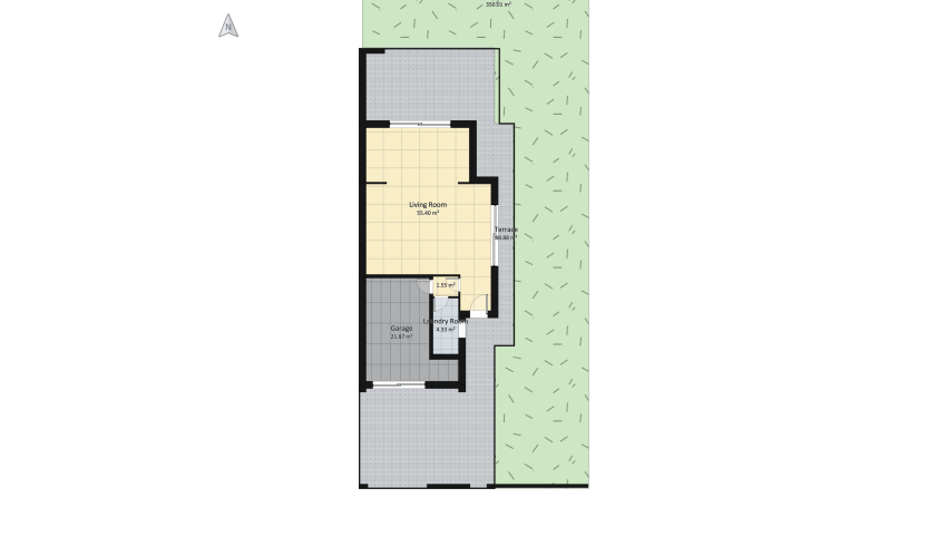 Stravolgente floor plan 733.97