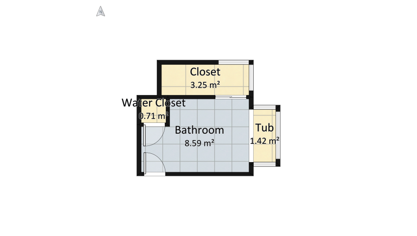 ADF - Dream Bathroom floor plan 16.12
