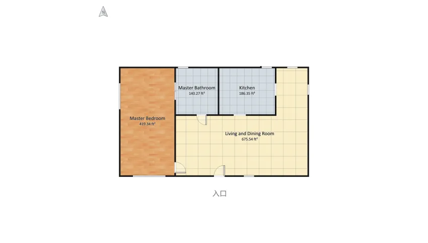 bungalo plan floor plan 132.07
