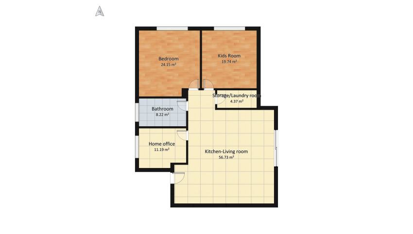 HOME SWEET HOME floor plan 136.5