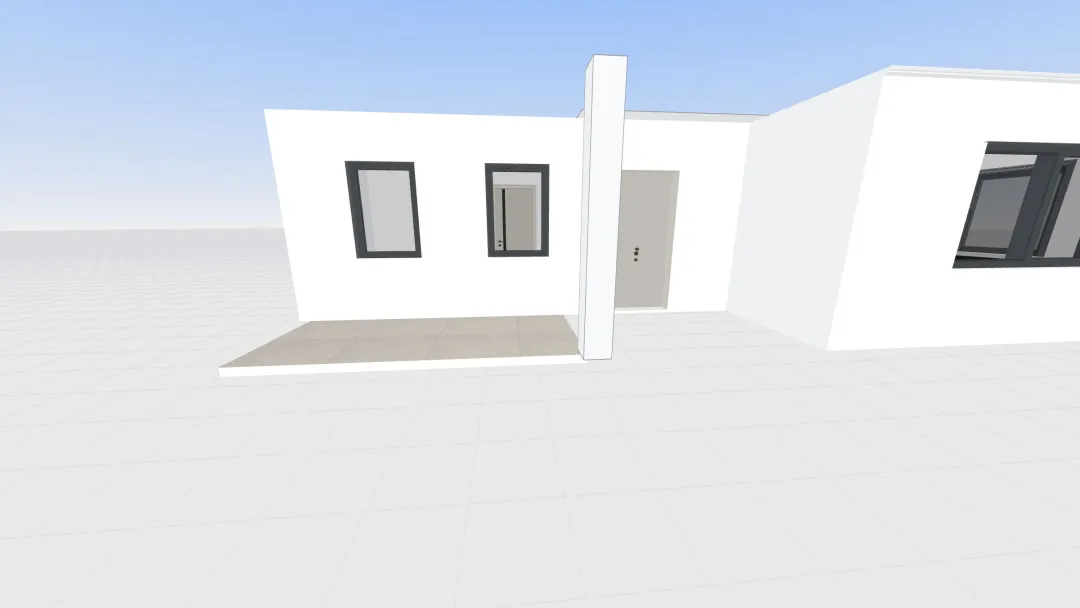 Proiect casa V20 V7 + terasa 3d design renderings