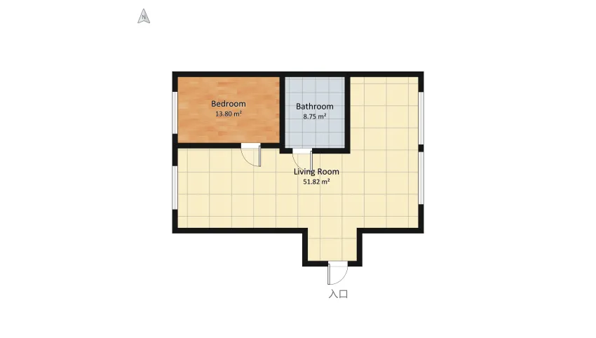 Y_Luyi_Apartment design_copy floor plan 82.46