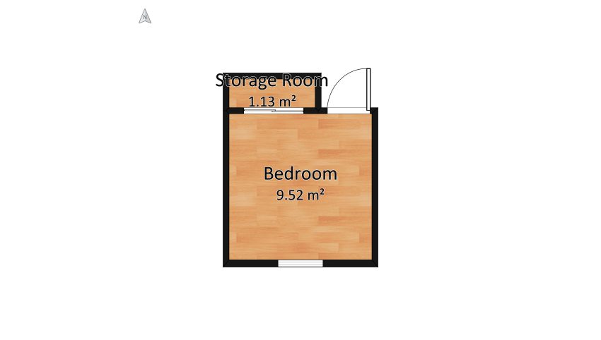 Bedroom Redesign floor plan 11.83