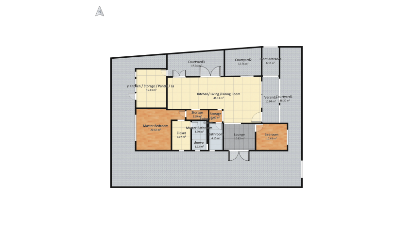 Copy of Copy of Modern Bathroom2 floor plan 342.26