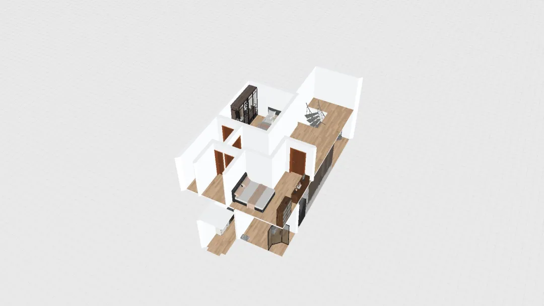 apartamento de sofia emanuelly 3d design renderings