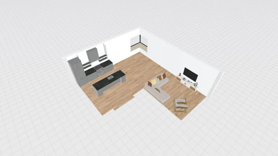 Living Room #4 3d design renderings