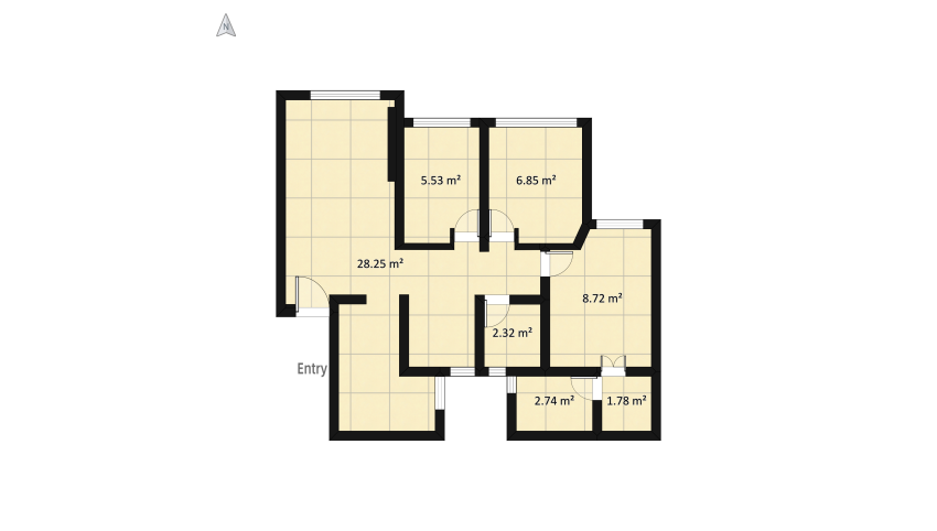 Copy of 【System Auto-save】Untitled floor plan 67.35