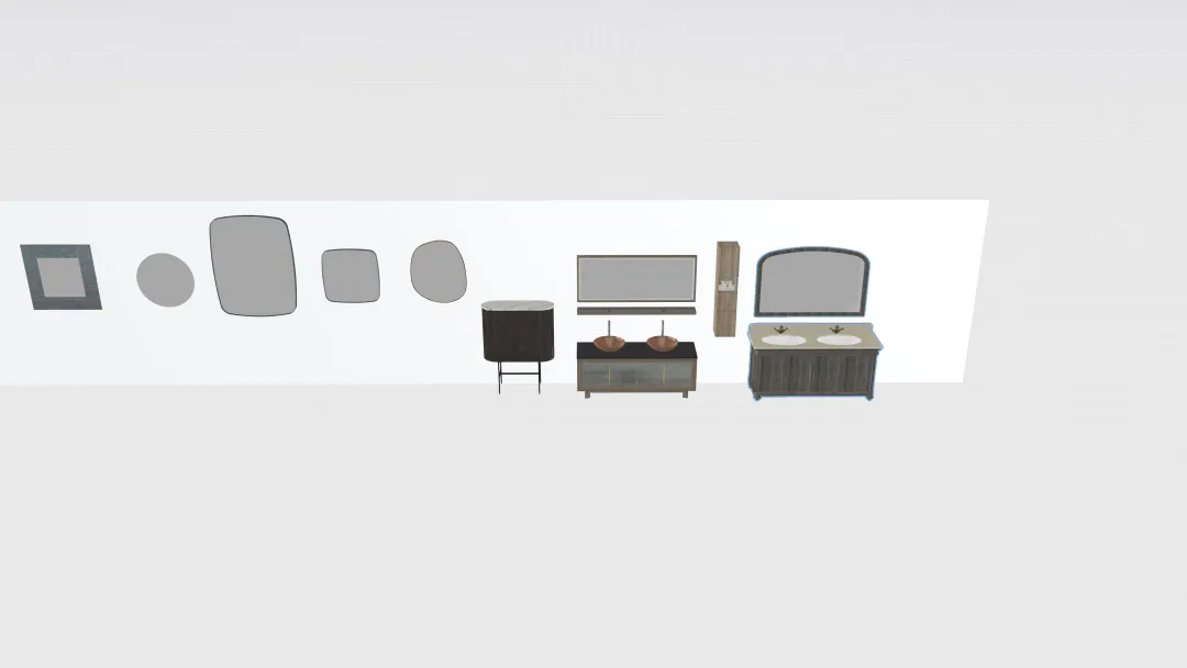 Objet 3d design renderings