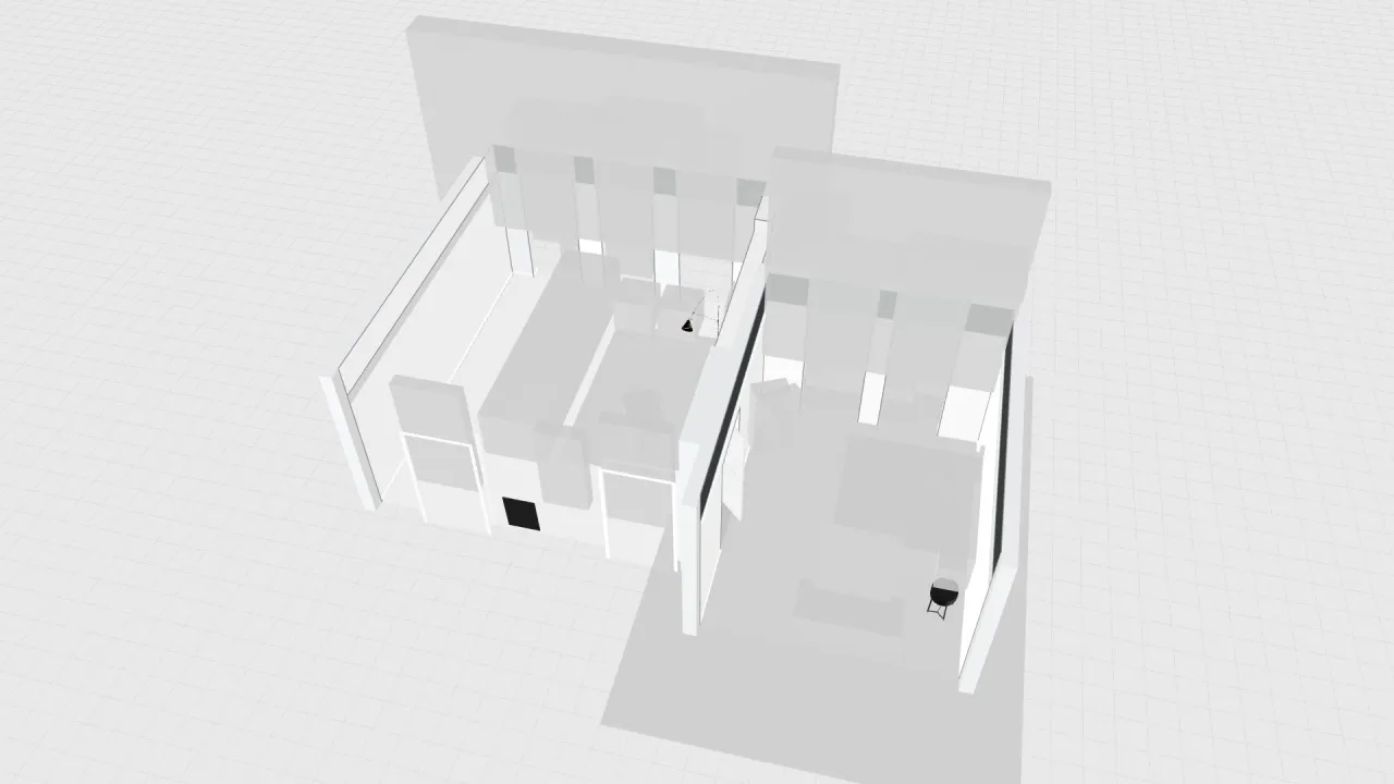 Bauhaus Style Suite 3d design renderings