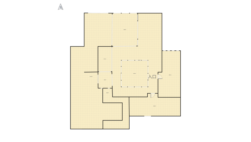 Moroccan style floor plan 3880.42